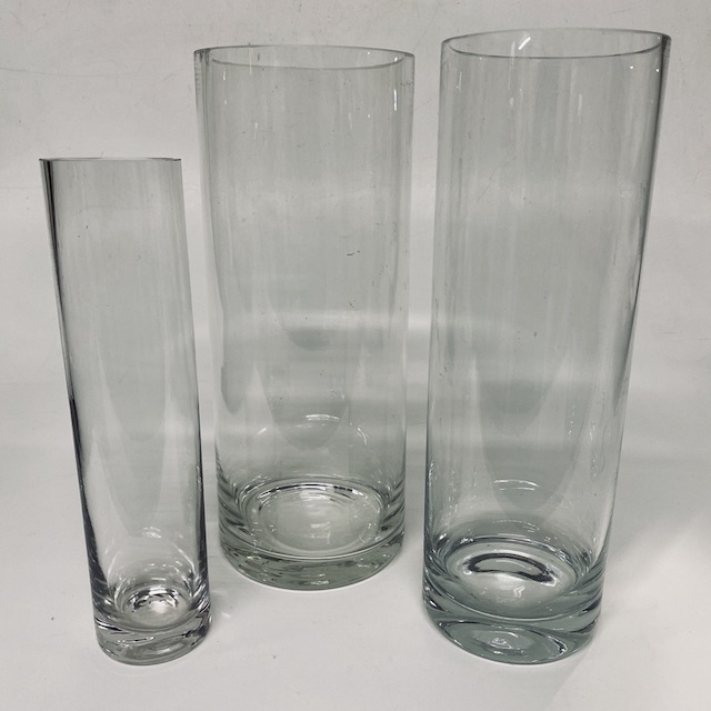 VASE, Glass Cylinder (Medium)